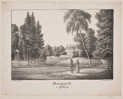 Moesgård in Jutland door Søren Henrik Petersen