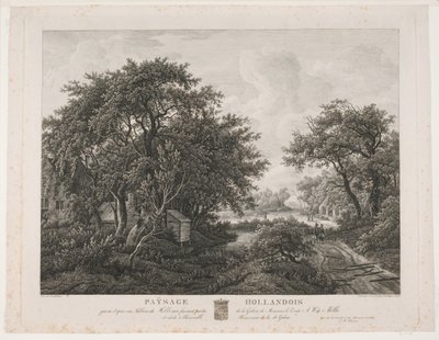 Hollands landschap door Søren Henrik Petersen