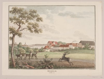 Bygholm bij Horsens door Søren L. Lange