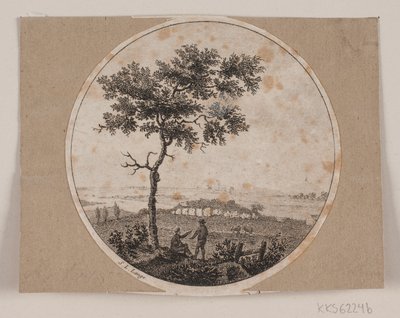 Een landschap door Søren L. Lange