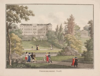 Slot Frederiksberg door Søren L. Lange
