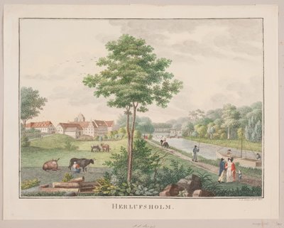 Herlufsholm door Søren L. Lange