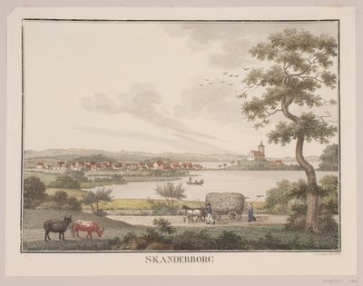 Skanderborg door Søren L. Lange