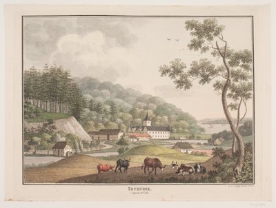 Thyrsbæk in de omgeving van Vejle door Søren L. Lange