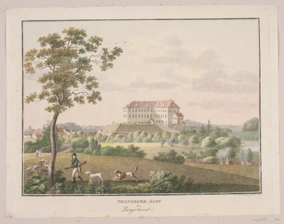 Tranekær Kasteel op Langeland door Søren L. Lange