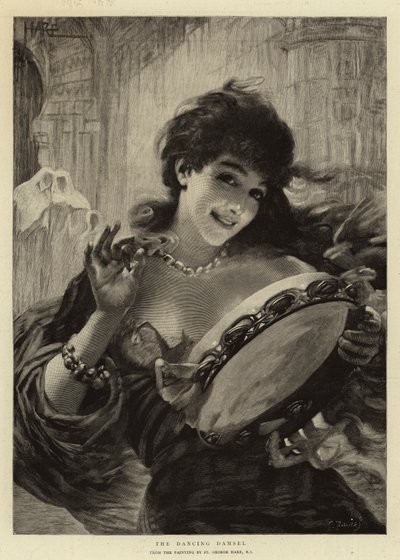 De dansende jonkvrouw door St. George Hare