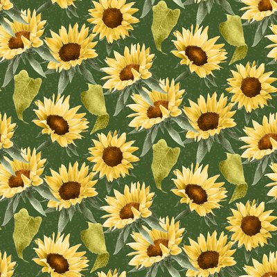 Zonnebloemen patroon door Stacy Hsu