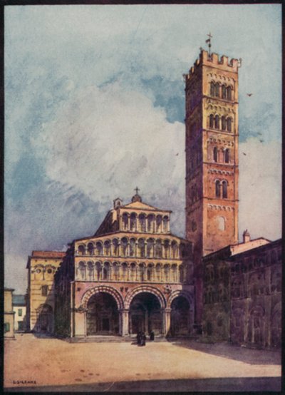 Italiaanse Kathedralen: Kathedraal van Lucca door Stafford Leake