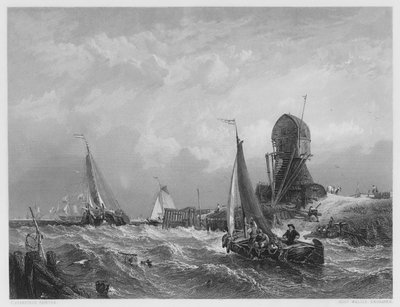 De Schelde, Texel-eiland, uit de Vernon Gallery door Stanfield