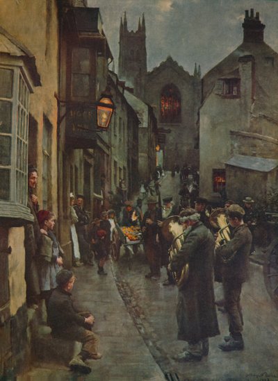 Kerstavond, ca 1915 door Elizabeth Adela Stanhope Forbes