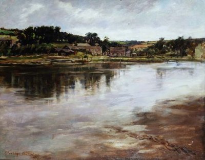 Een Cornish Estuarium door Stanhope Alexander Forbes