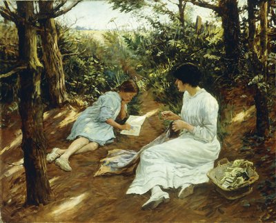 Tussen de Pijnbomen door Stanhope Alexander Forbes