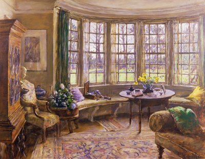 De salon door Stanhope Alexander Forbes