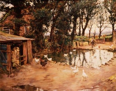 De eendenvijver door Stanhope Alexander Forbes