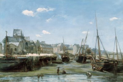 Haven bij Eb door Stanislas Lepine