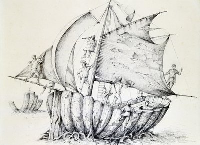 Het Schip, ca. 1850-1890 door Stanislas Lepine