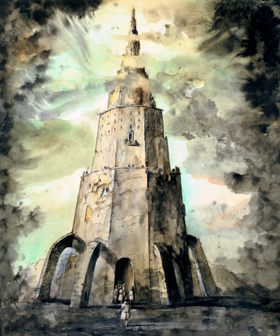 De Toren, ca. 1850-1890 door Stanislas Lepine