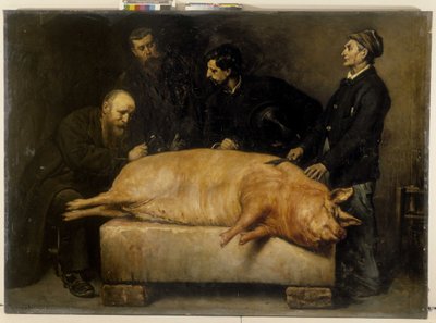 Het experiment met strychnine (een zeer giftig alkaloïde geëxtraheerd uit de braaknoot) door Stanislas Torrents y de Amat