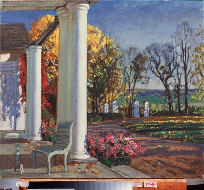 Herfstochtend door Stanislav Joulianovitch Joukovski