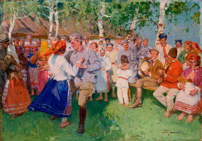 Ulanen, Ulanen, de jongens een mooi plaatje... door Stanislaw Janowski