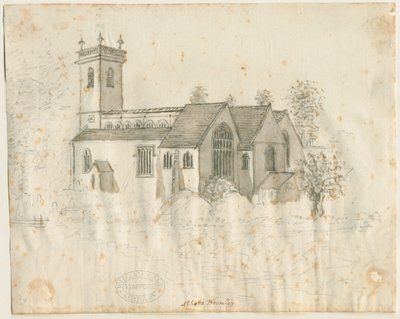 Abbots Bromley Kerk door Stebbing Shaw