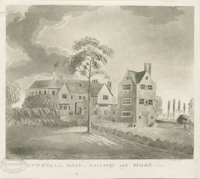 Dunstall Hall door Stebbing Shaw