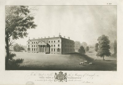 Fisherwick Hall door Stebbing Shaw