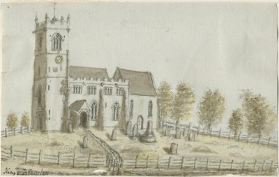 Kings Bromley Kerk door Stebbing Shaw