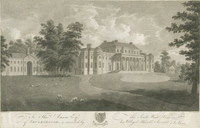 Shugborough Hall door Stebbing Shaw