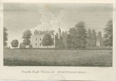 Statfold Hall door Stebbing Shaw
