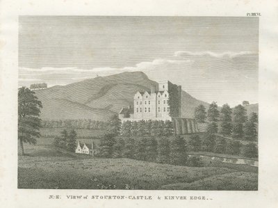Stourton Kasteel en Kinver Edge door Stebbing Shaw