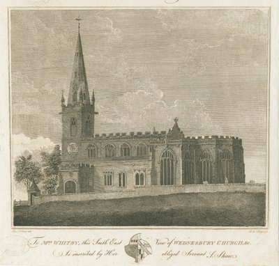 Wednesbury Kerk door Stebbing Shaw