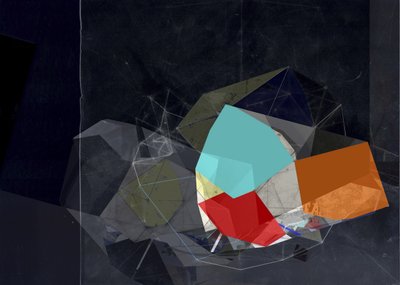 Kleurrijke geometrische vormen door Stefan Fransson