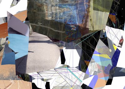 Gefragmenteerde stedelijke abstractie door Stefan Fransson