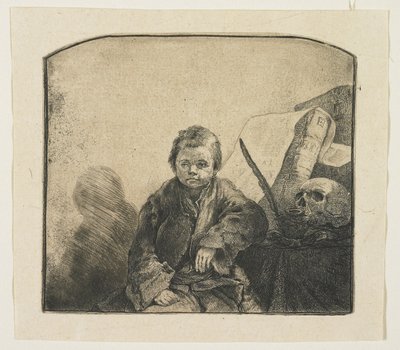De kleine filosoof door Stefan Juliusz Norblin de la Gourdaine