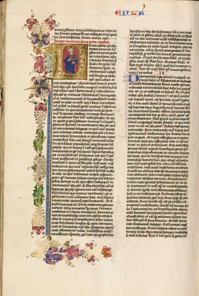 Beginletter P: Sint Pieter door Stefan Lochner