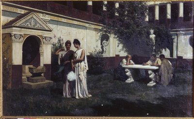 Laatste zonnestralen in het atrium door Stefan Vladislavovich Bakalowicz