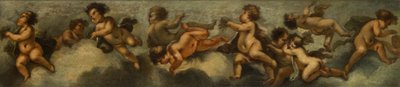 Putti die zich vermaken door Stefano (after) Magnasco