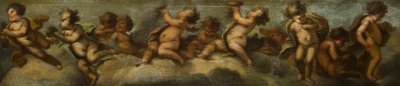 Putti die zich vermaken door Stefano (after) Magnasco