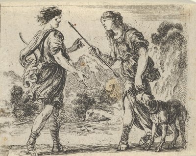 Cephalus en Procris, uit 