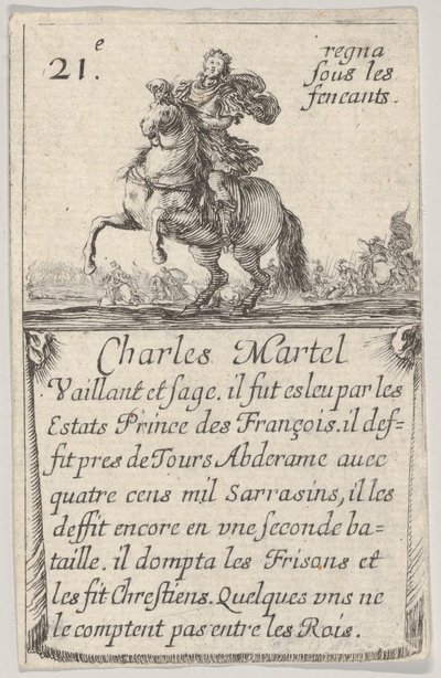 Charles Martel Vaillant et sage..., uit 