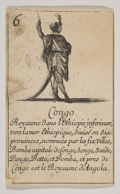 Congo, 1644 door Stefano della Bella
