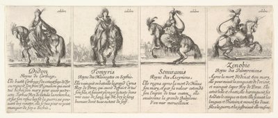 Didon, Tomyris, Semiramis en Zenobie, uit 