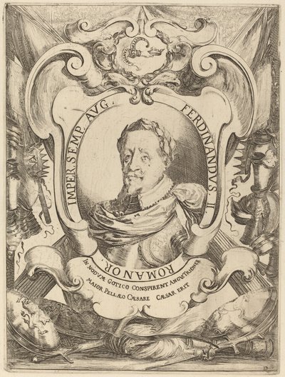Keizer Ferdinand II door Stefano della Bella
