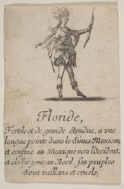 Floride, 1644 door Stefano della Bella