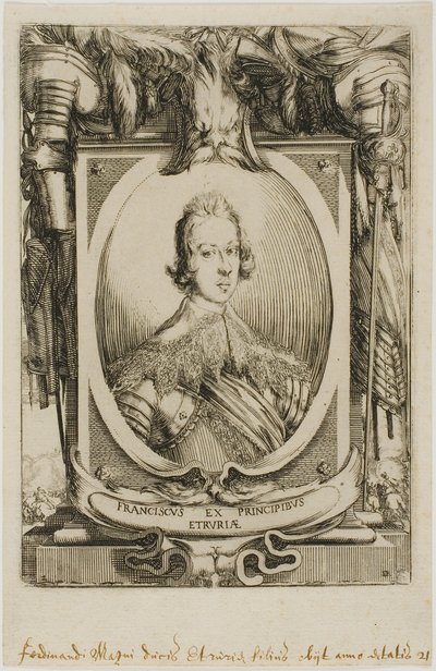Francesco de Medici, Prins van Toscane door Stefano della Bella