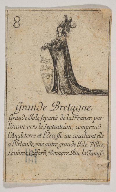 Groot-Brittannië, 1644 door Stefano della Bella