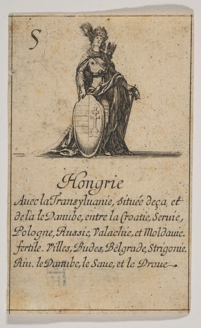 Hongarije, 1644 door Stefano della Bella