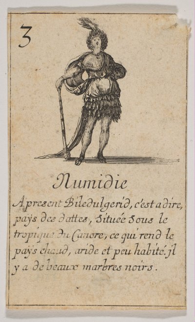 Numidië door Stefano della Bella