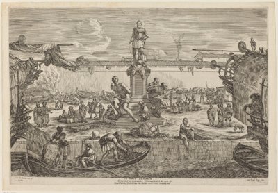 Standbeeld van Ferdinand I door Stefano della Bella